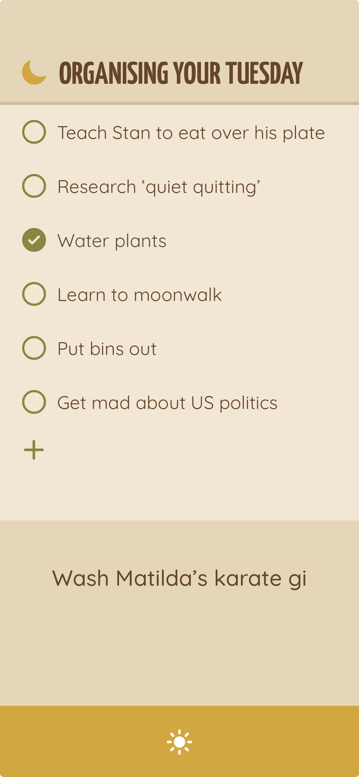 mañana app review screen